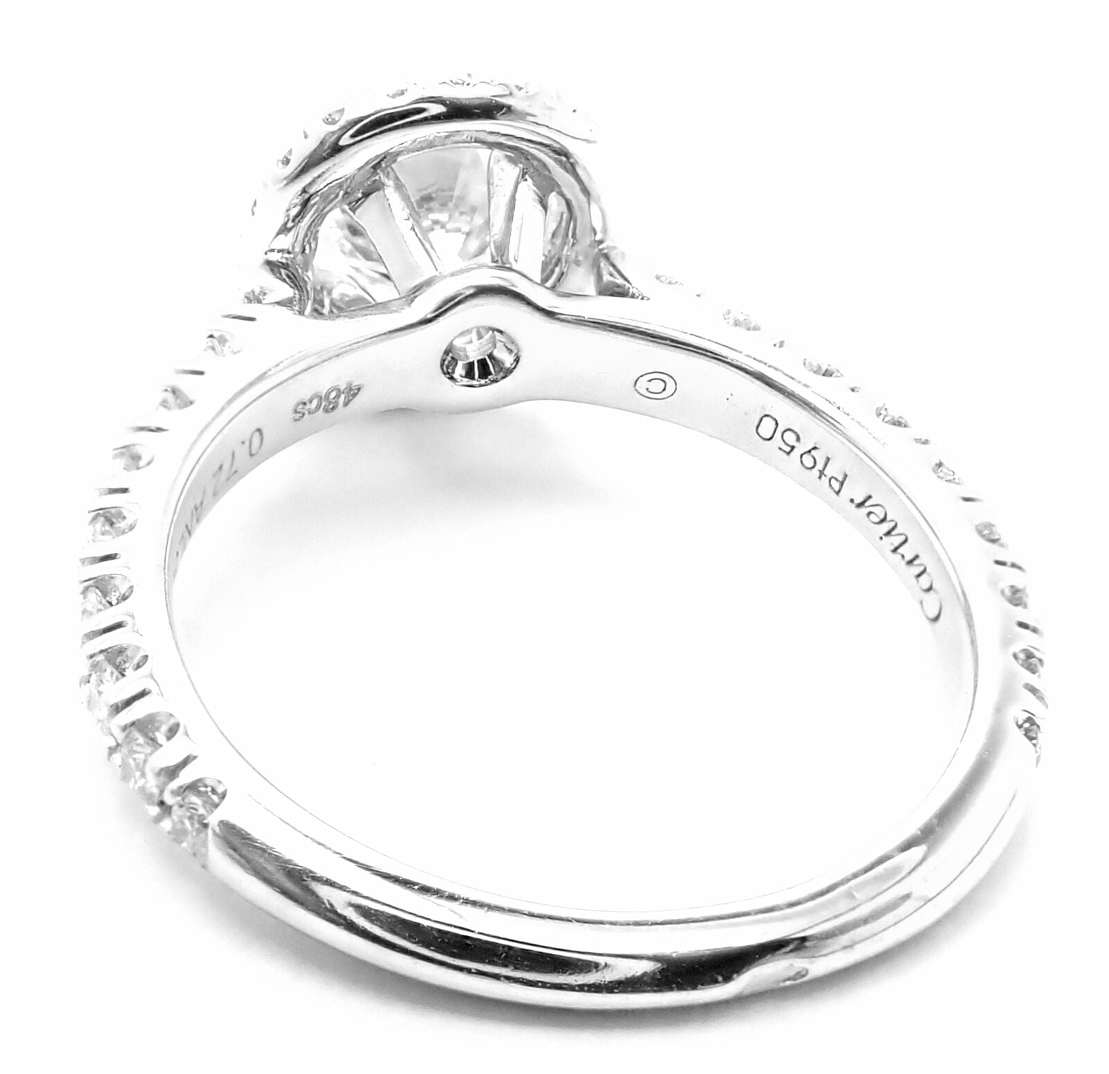 Cartier Jewelry & Watches:Fine Jewelry:Rings Authentic! Cartier Destinee Platinum Diamond Solitaire Engagement Ring GIA