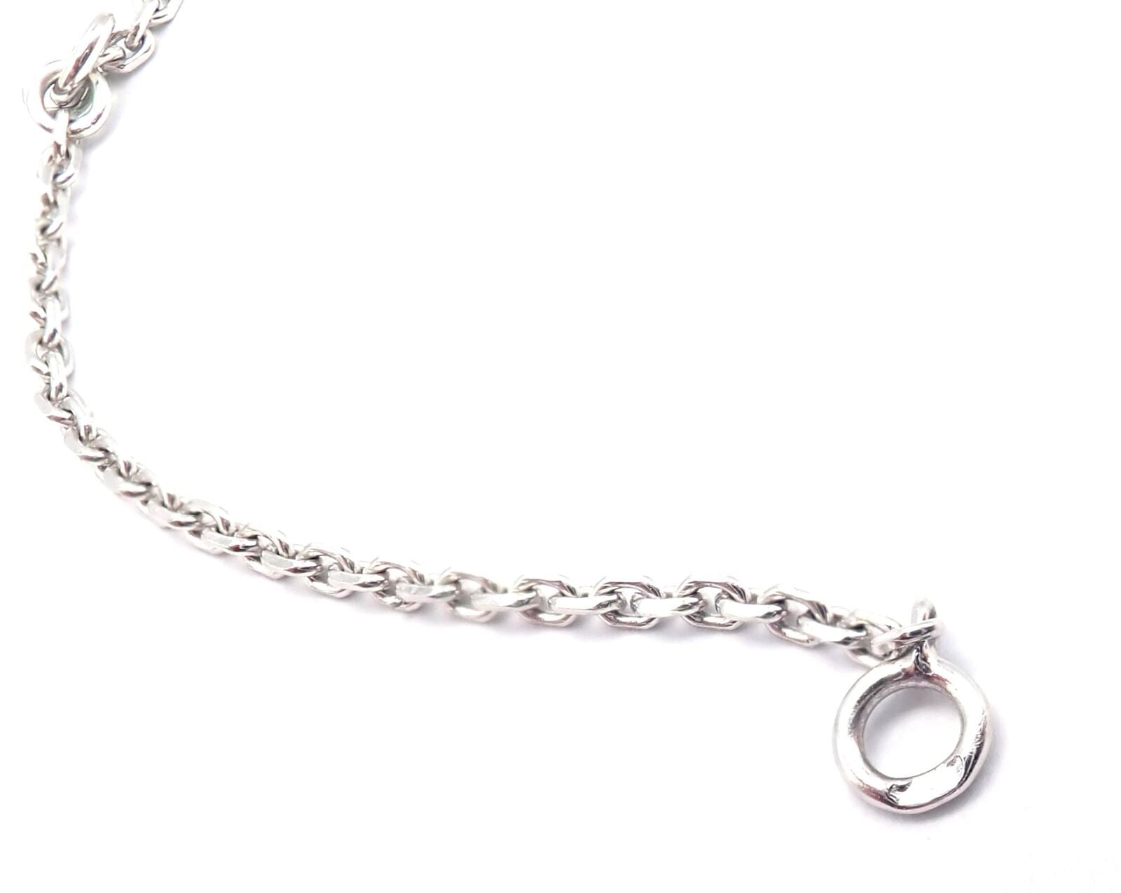 Van Cleef & Arpels Jewelry & Watches:Fine Jewelry:Necklaces & Pendants Authentic! Van Cleef & Arpels Alhambra 18k White Gold Pink Opal Necklace Cert.