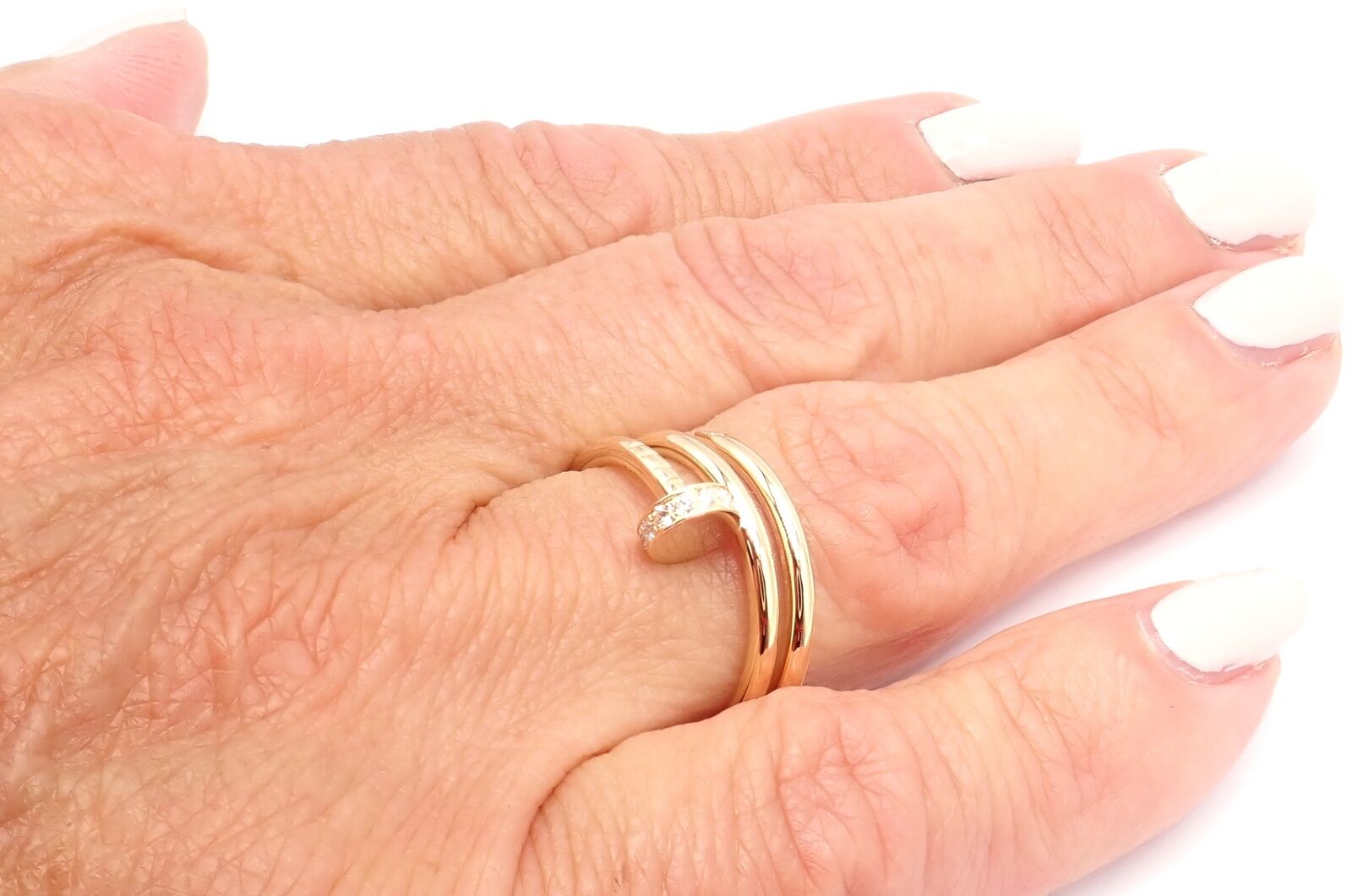 Adjustable Nail Ring – Super Silver