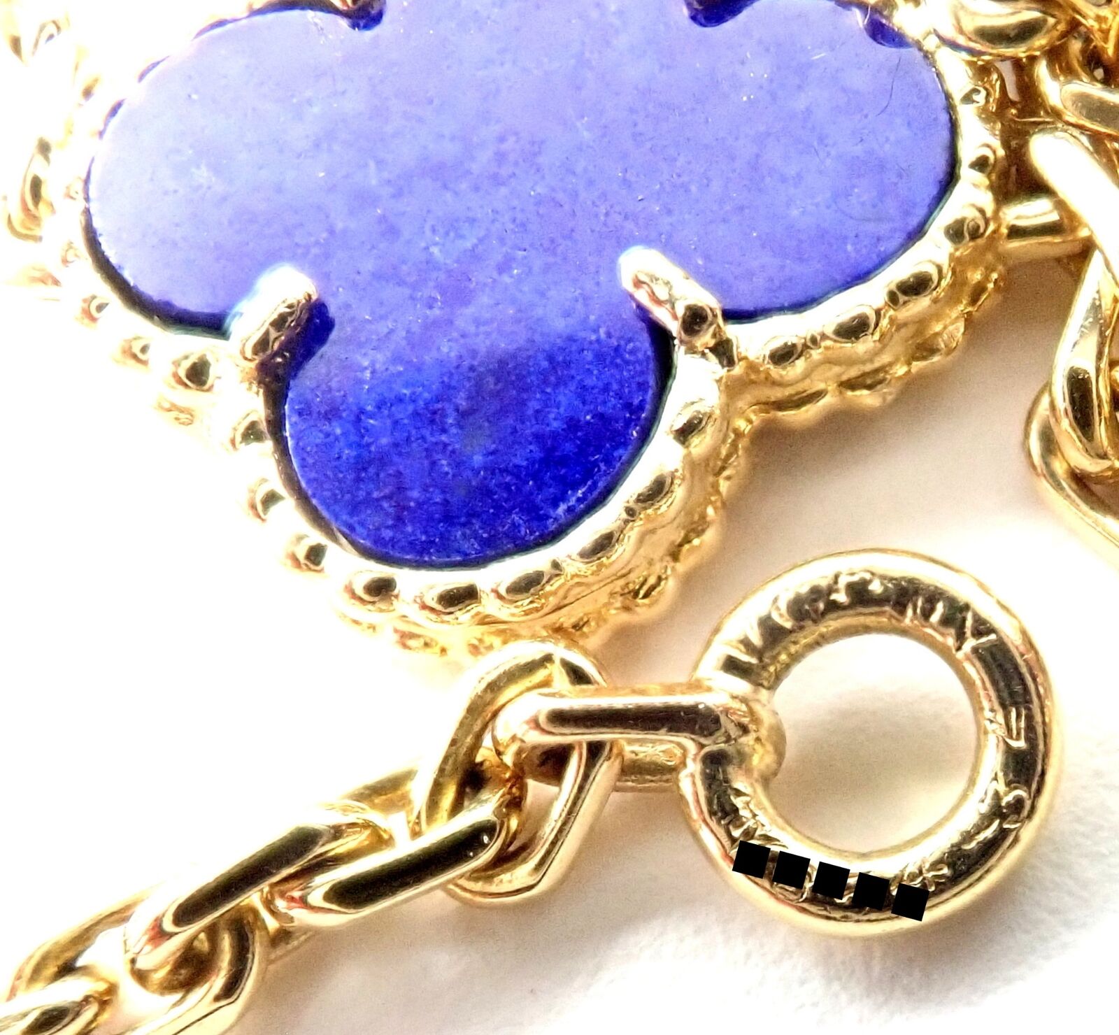Van Cleef Arpels Sweet Alhambra 6 Motifs Bracelet 18K White Gold With  Diamonds : r/luxury_jewelry_