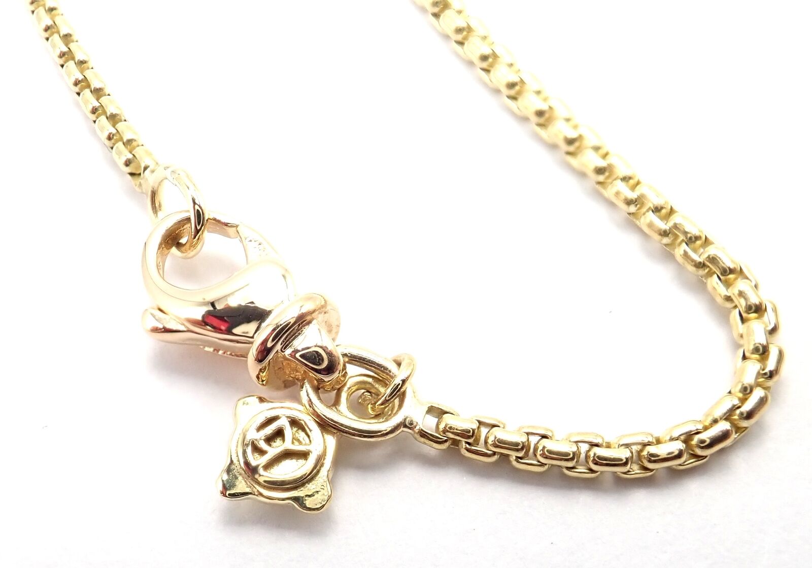 14kt Yellow Gold .85mm Faceted Satellite Cable Charm Necklace Chain