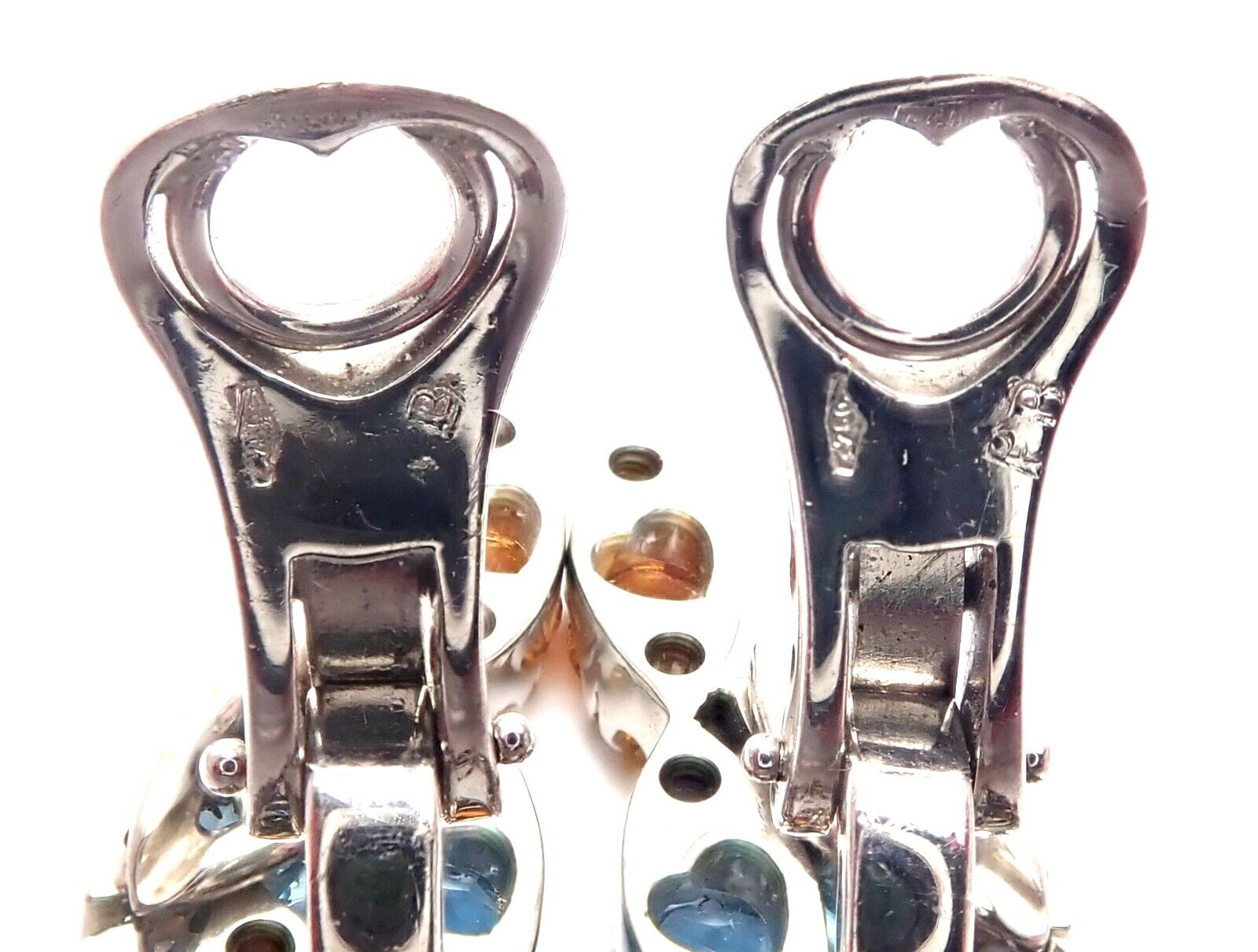 Pasquale Bruni Jewelry & Watches:Fine Jewelry:Earrings Authentic! Pasquale Bruni Ghirlanda 18k Gold Sapphire Topaz Citrine Earrings