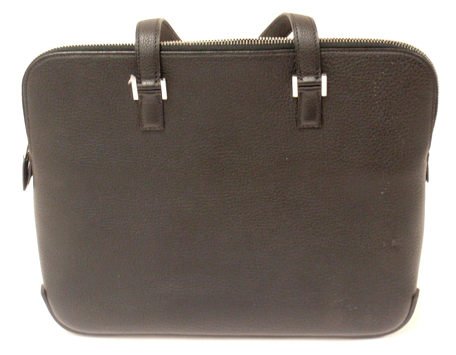 Excellent Condition Hermes Black Chevre Leather Escapade Handbag