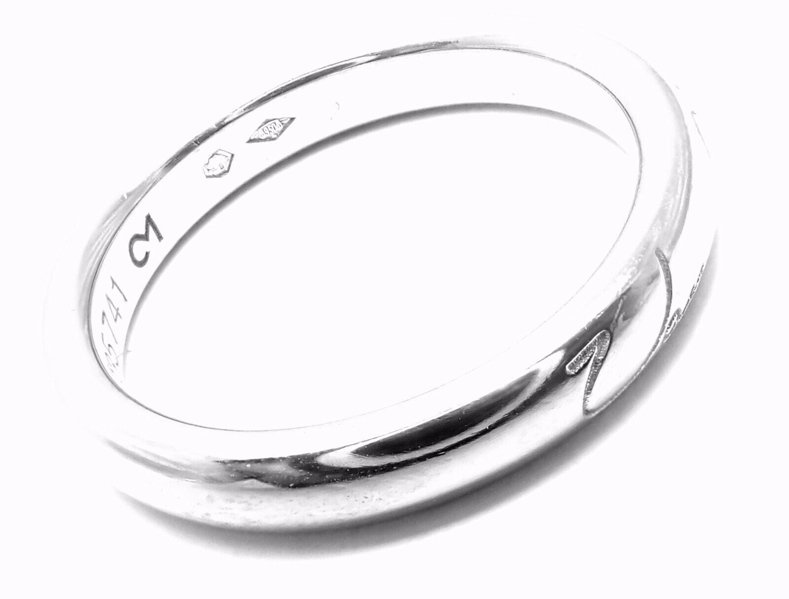 Van Cleef & Arpels Jewelry & Watches:Fine Jewelry:Rings Authentic! Van Cleef & Arpels Infini Signature Platinum Wedding Band Ring