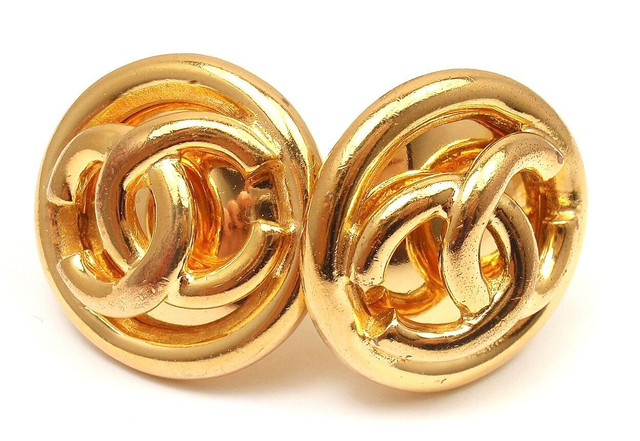 chanel earrings authentic vintage