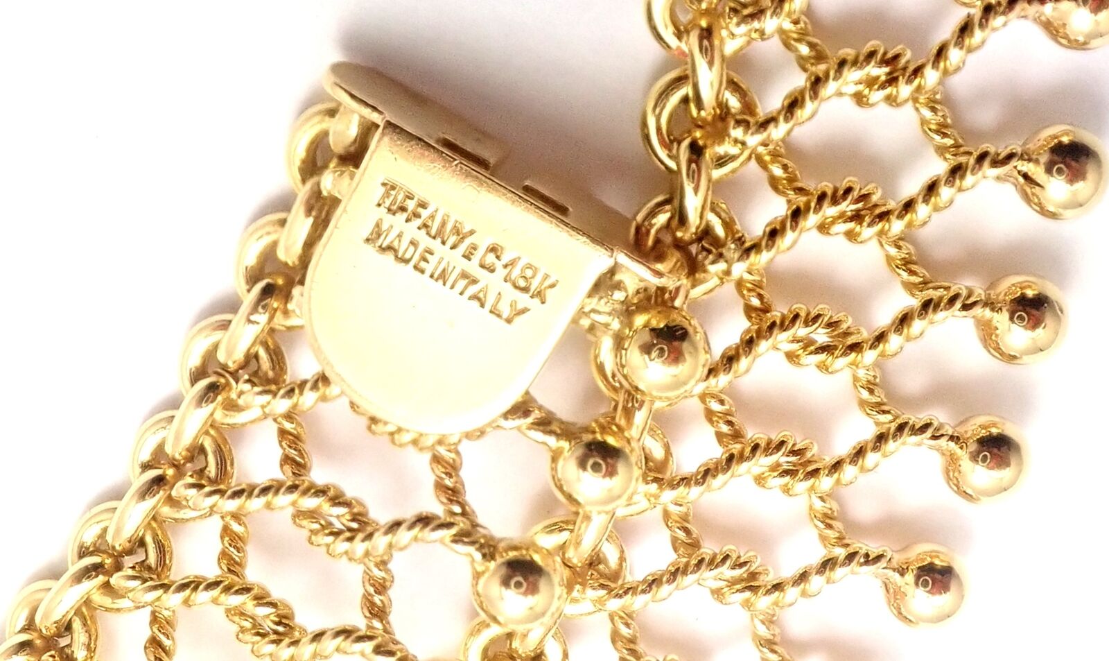 【人気！オーシャンズ掲載】K18 Yellow Gold Necklace FANTASTIC TOP CLASS 22KARAT YELLOW GOLD BYZANTINE CHAIN