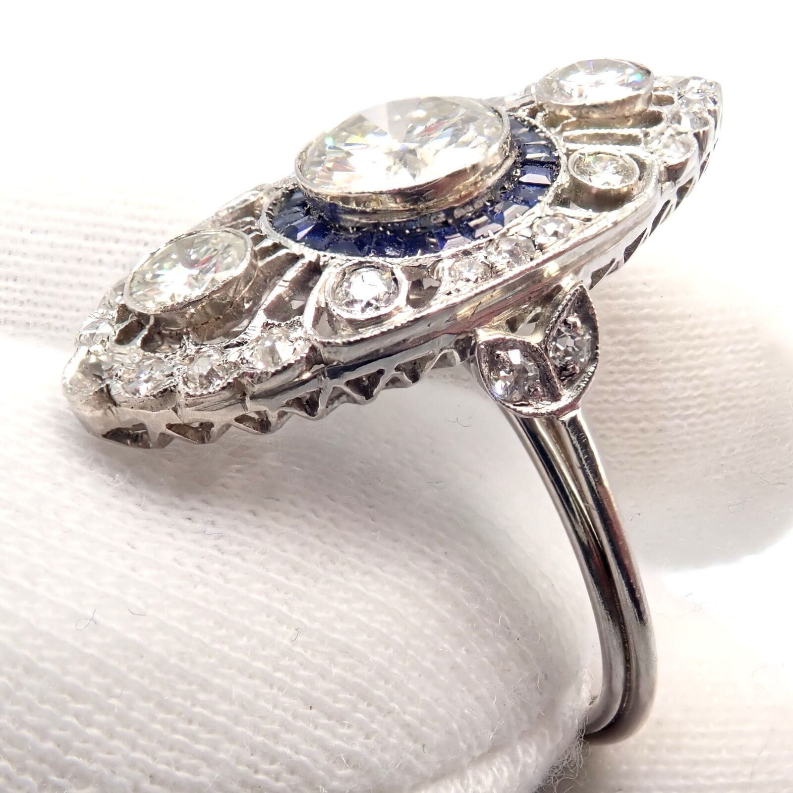 Estate 1.40 Carat Diamond Engagement Ring