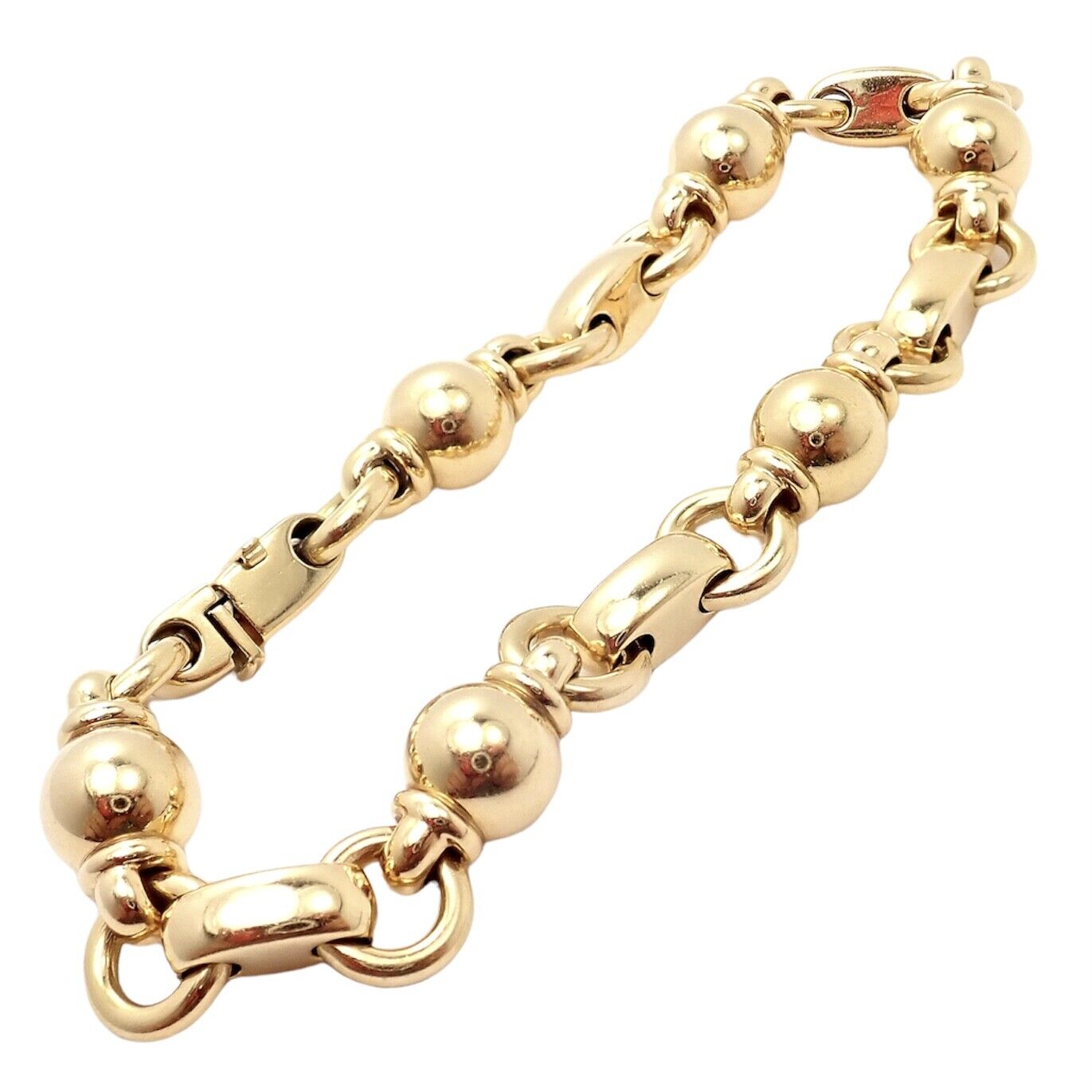 Chanel gold sale bracelet with diamonds