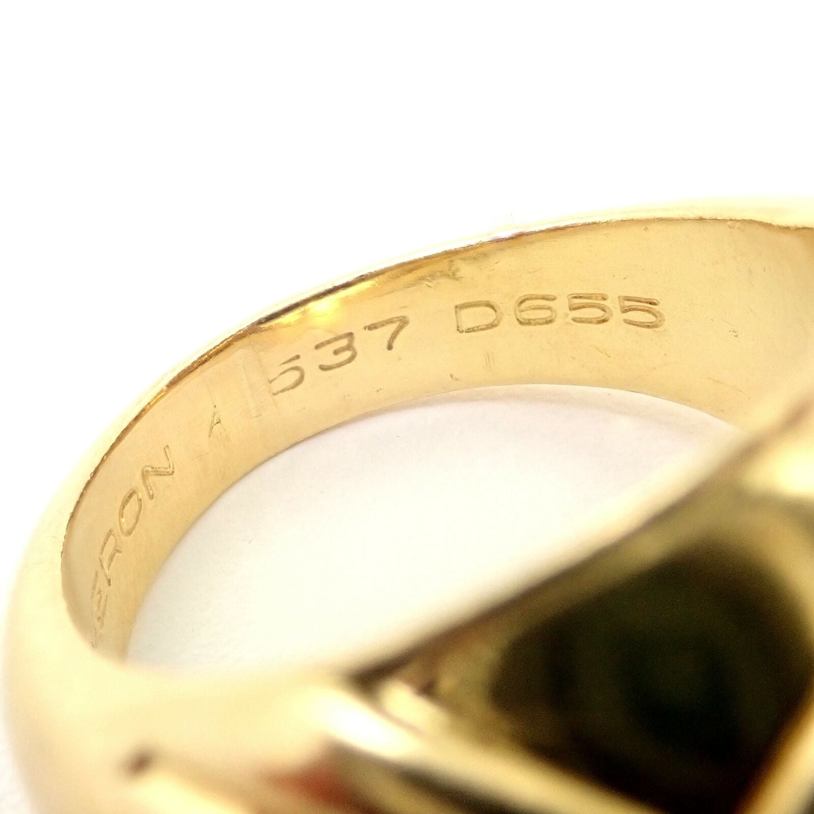 Boucheron Jewelry & Watches:Fine Jewelry:Rings Rare! Authentic Boucheron Paris Jaipur 18k Yellow Gold Lapis Lazuli Ring sz 6.5
