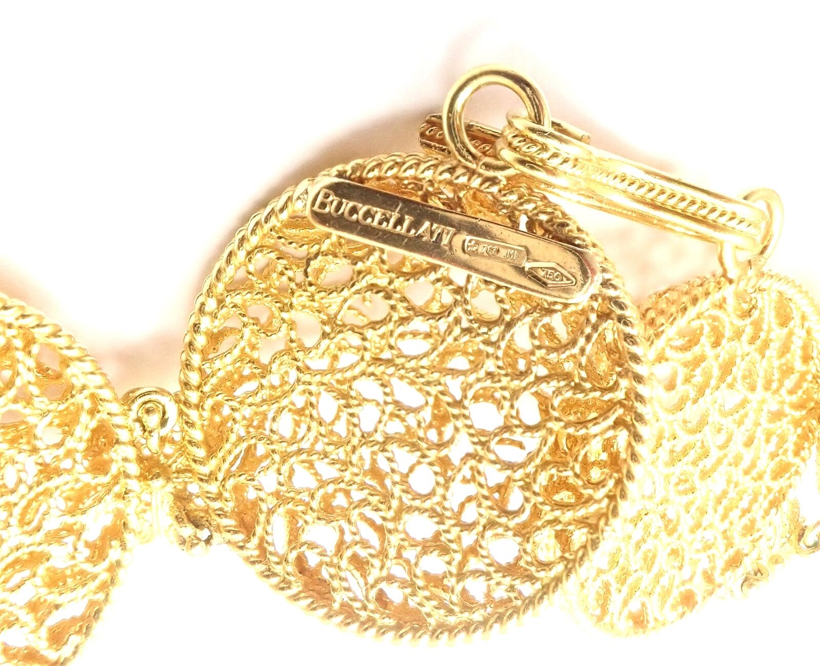 Buccellati Jewelry & Watches:Fine Jewelry:Necklaces & Pendants Authentic! Buccellati Filidoro 18k Yellow Gold Link Necklace