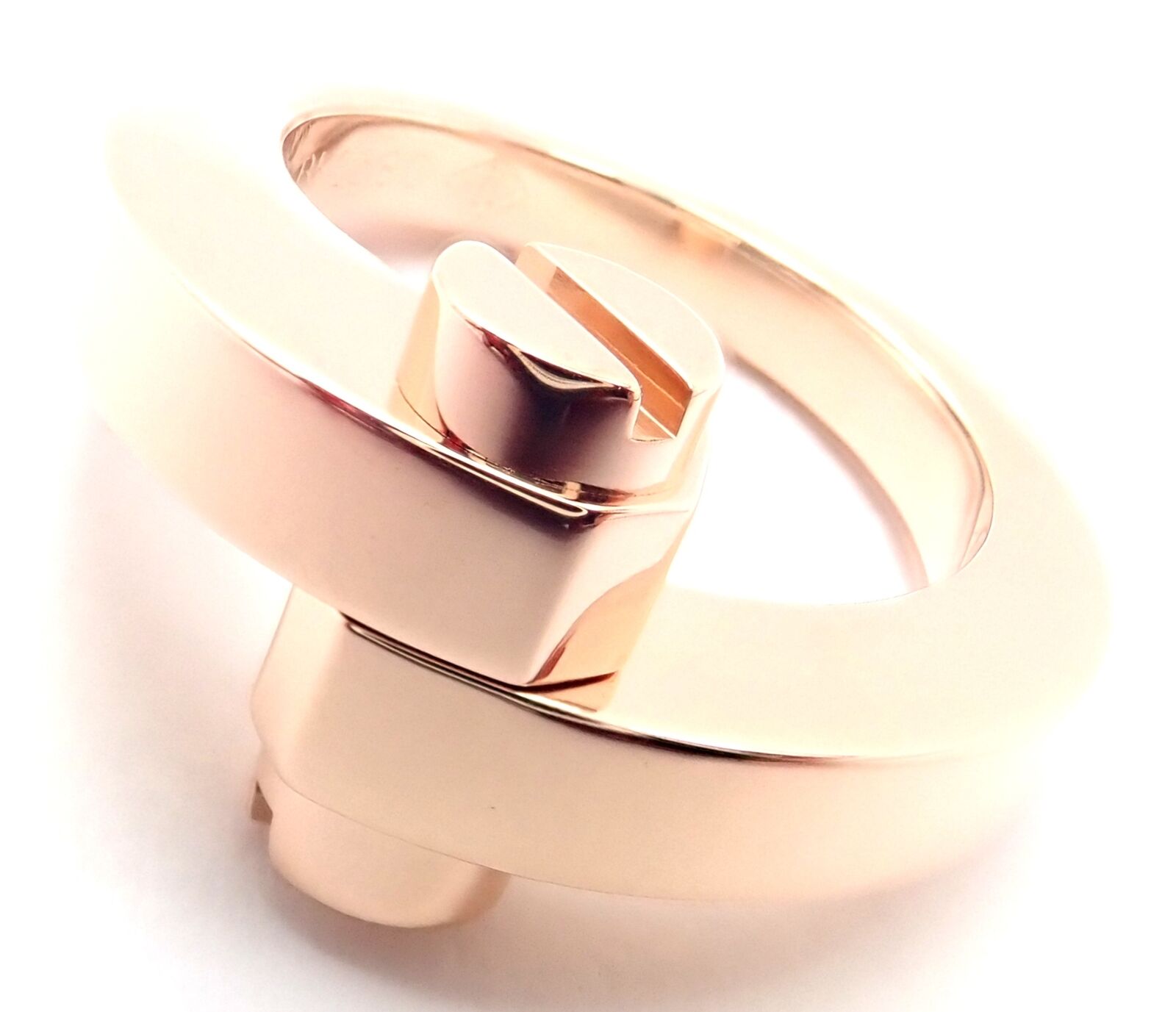 Cartier Jewelry & Watches:Fine Jewelry:Rings Authentic! Cartier Menotte 18k Rose Gold Band Ring