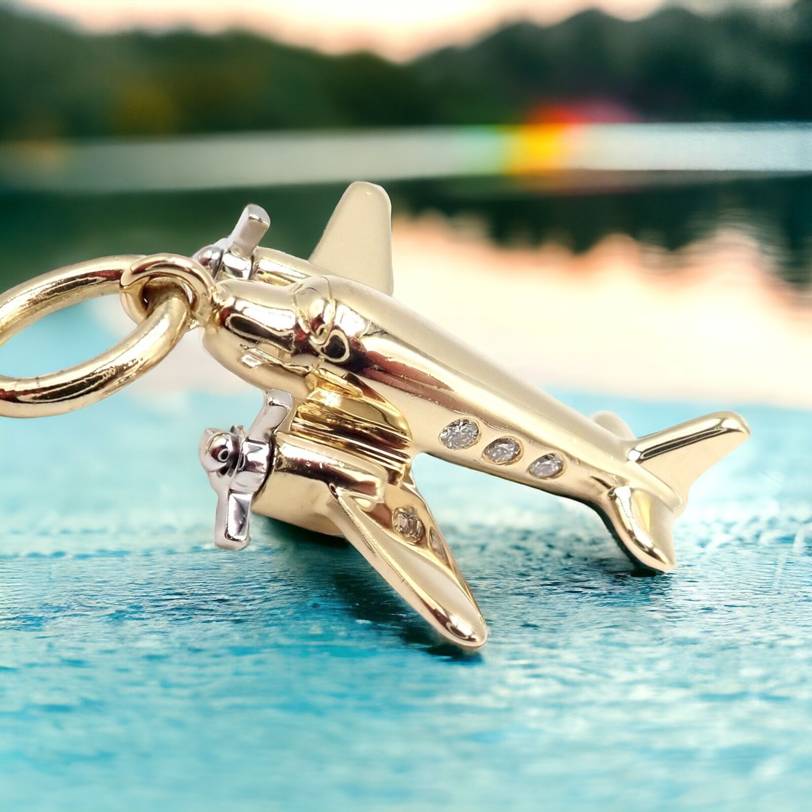 Tiffany and sale co airplane charm