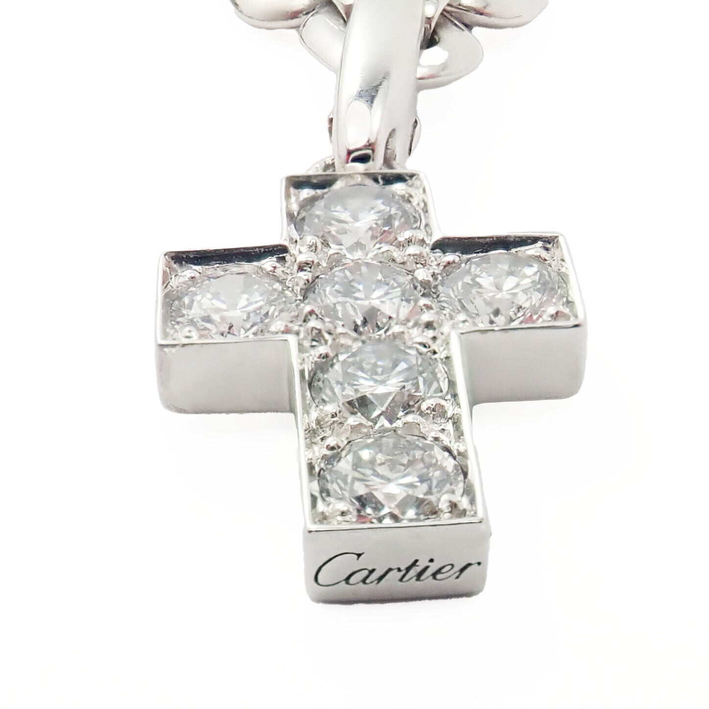 Cartier diamond cheap cross