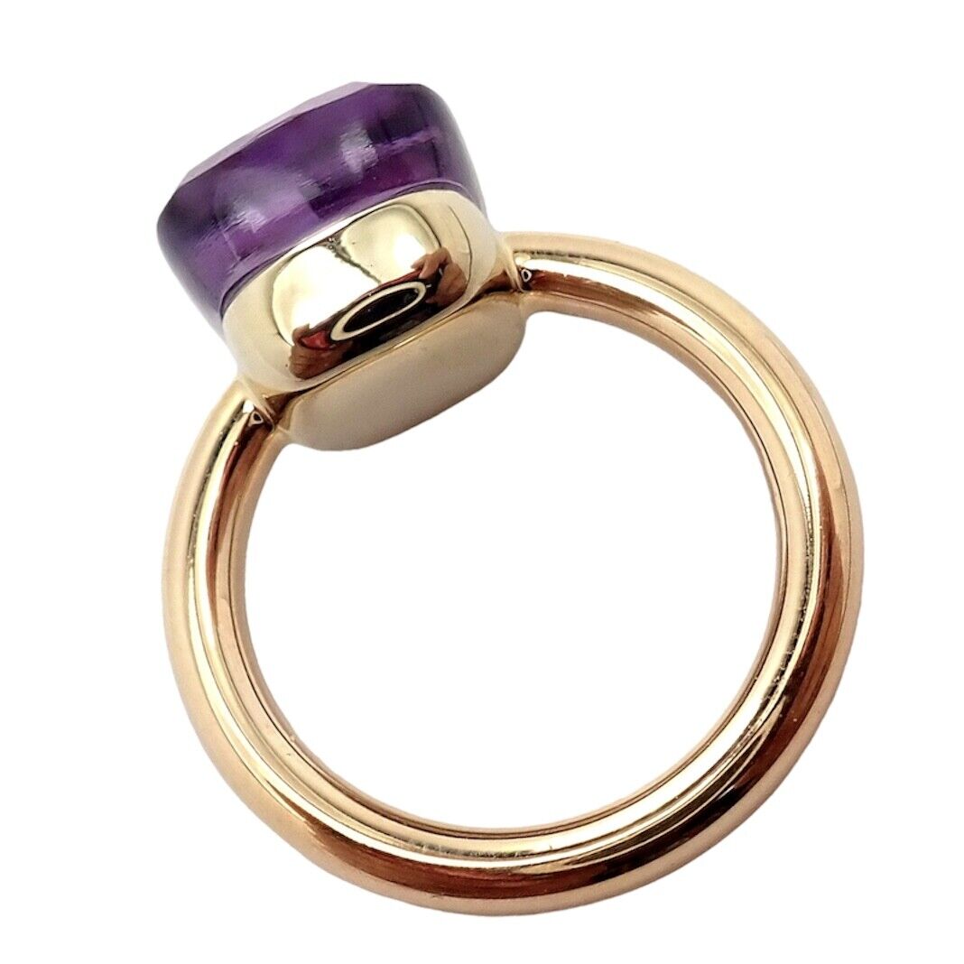 Pomellato Jewelry & Watches:Fine Jewelry:Rings Authentic! Pomellato Nudo Classic 18k Yellow Gold Amethyst Ring