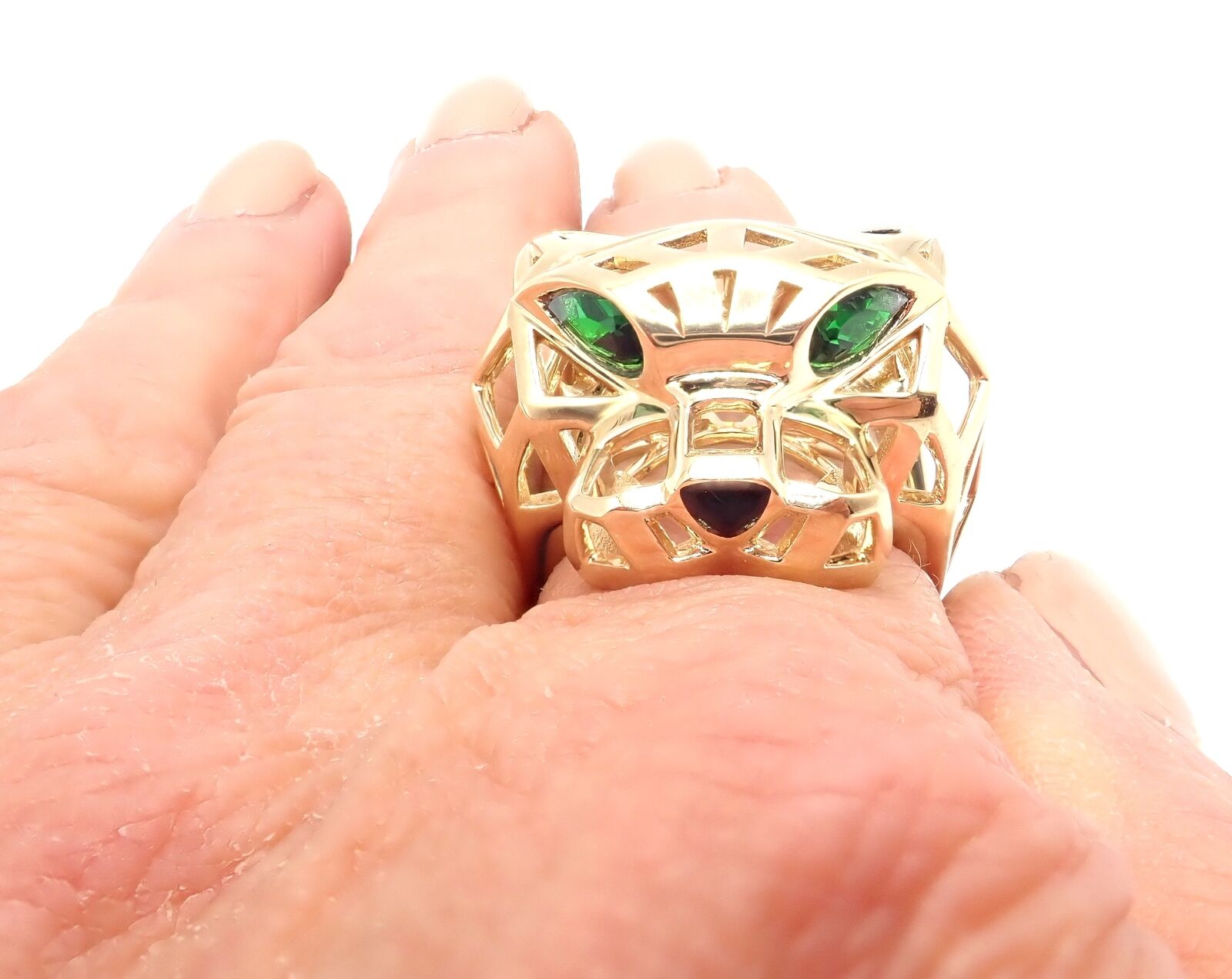 Cartier jaguar hotsell ring price