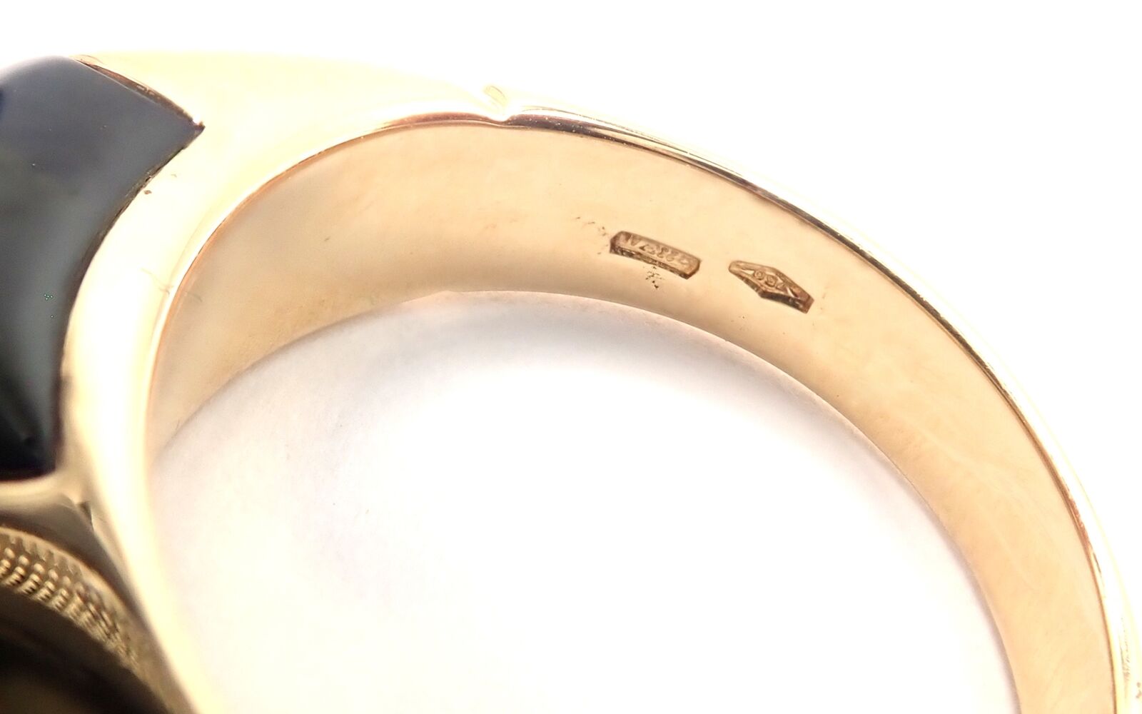 Bulgari Jewelry & Watches:Fine Jewelry:Rings Authentic! Bulgari Bvlgari 18k Yellow Gold Large Green Tourmaline Ring
