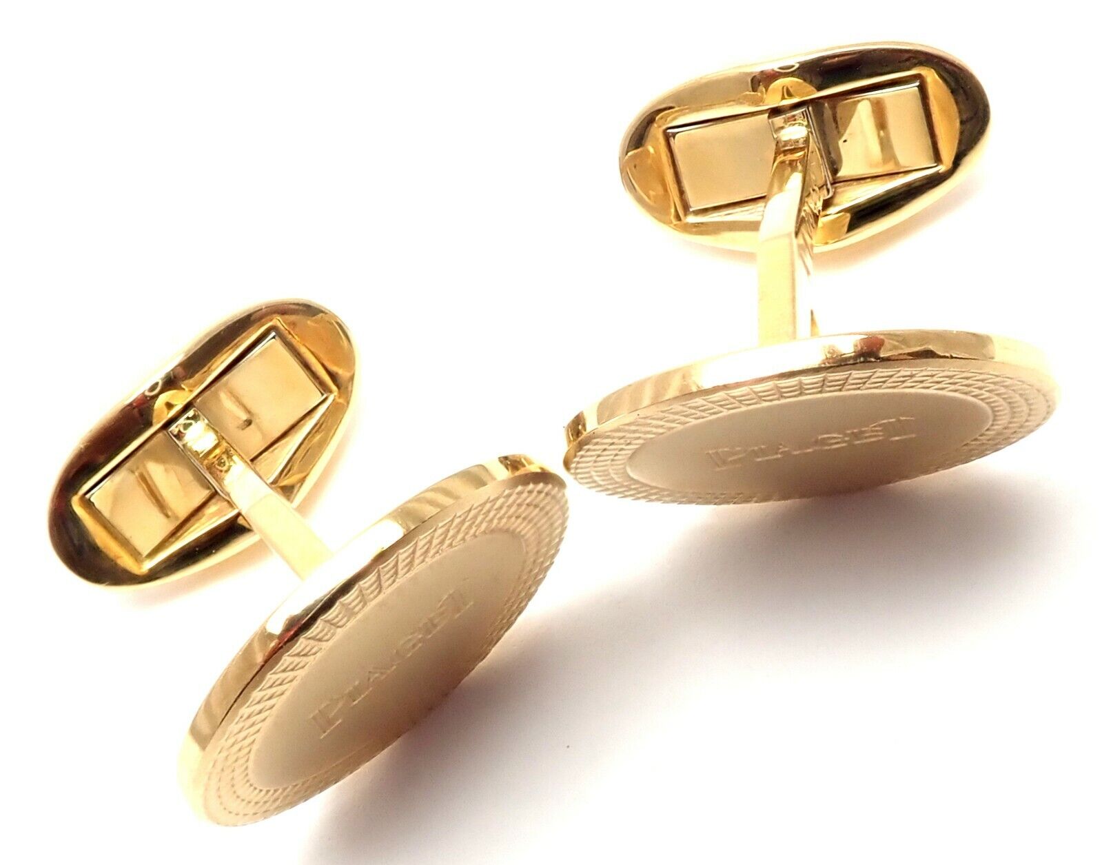 Piaget Jewelry & Watches:Men's Jewelry:Cufflinks Authentic! Piaget 18K Yellow Gold Cufflinks