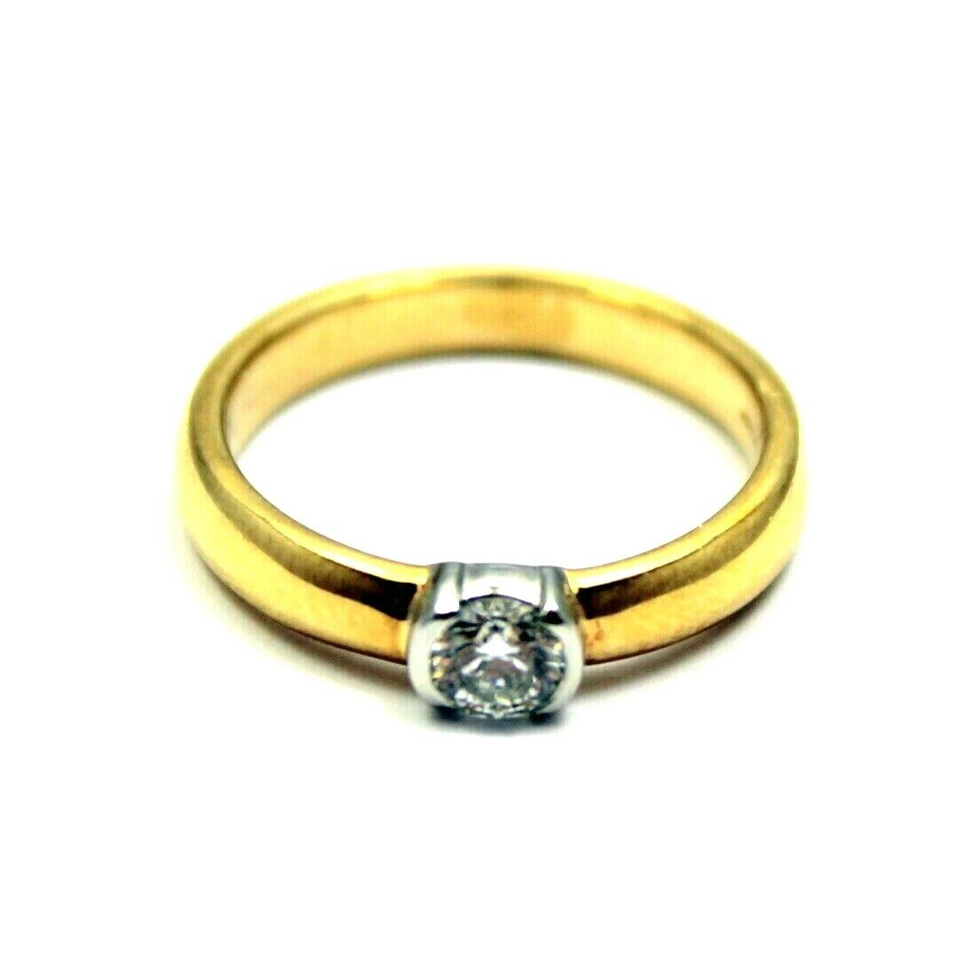 Tiffany & Co. Jewelry & Watches:Vintage & Antique Jewelry:Rings Authentic Tiffany & Co. 18k + Platinum 0.33ct Diamond I/VS1 Engagement Ring Cert