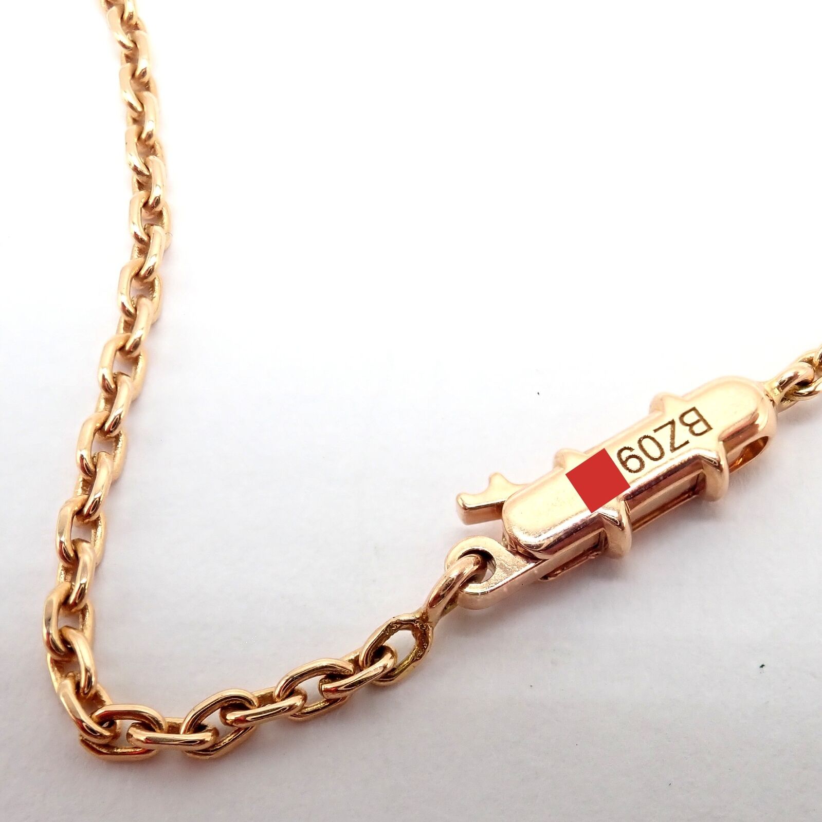 Cartier Jewelry & Watches:Fine Jewelry:Necklaces & Pendants Rare! Authentic Cartier 18k Rose Gold Turquoise Diamond Delices De Goa Necklace