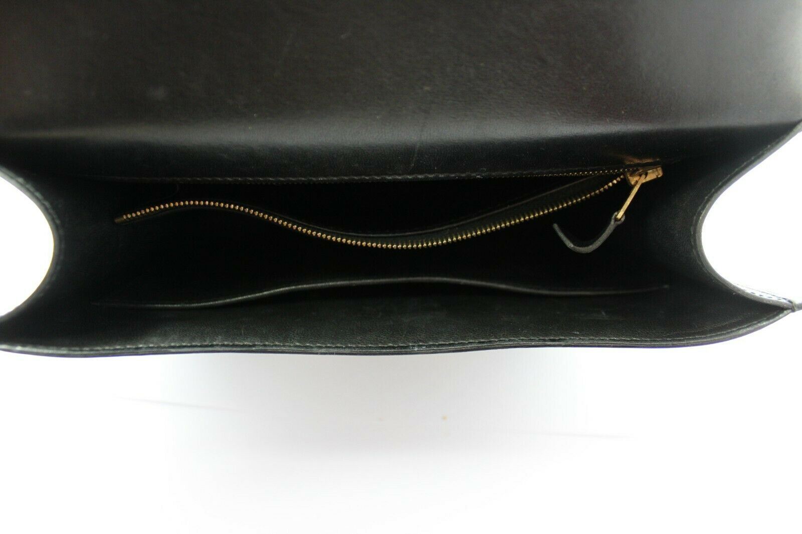 HERMES Navy Blue Box Calfskin Leather Gold Small Top Handle Shoulder Bag  For Sale at 1stDibs