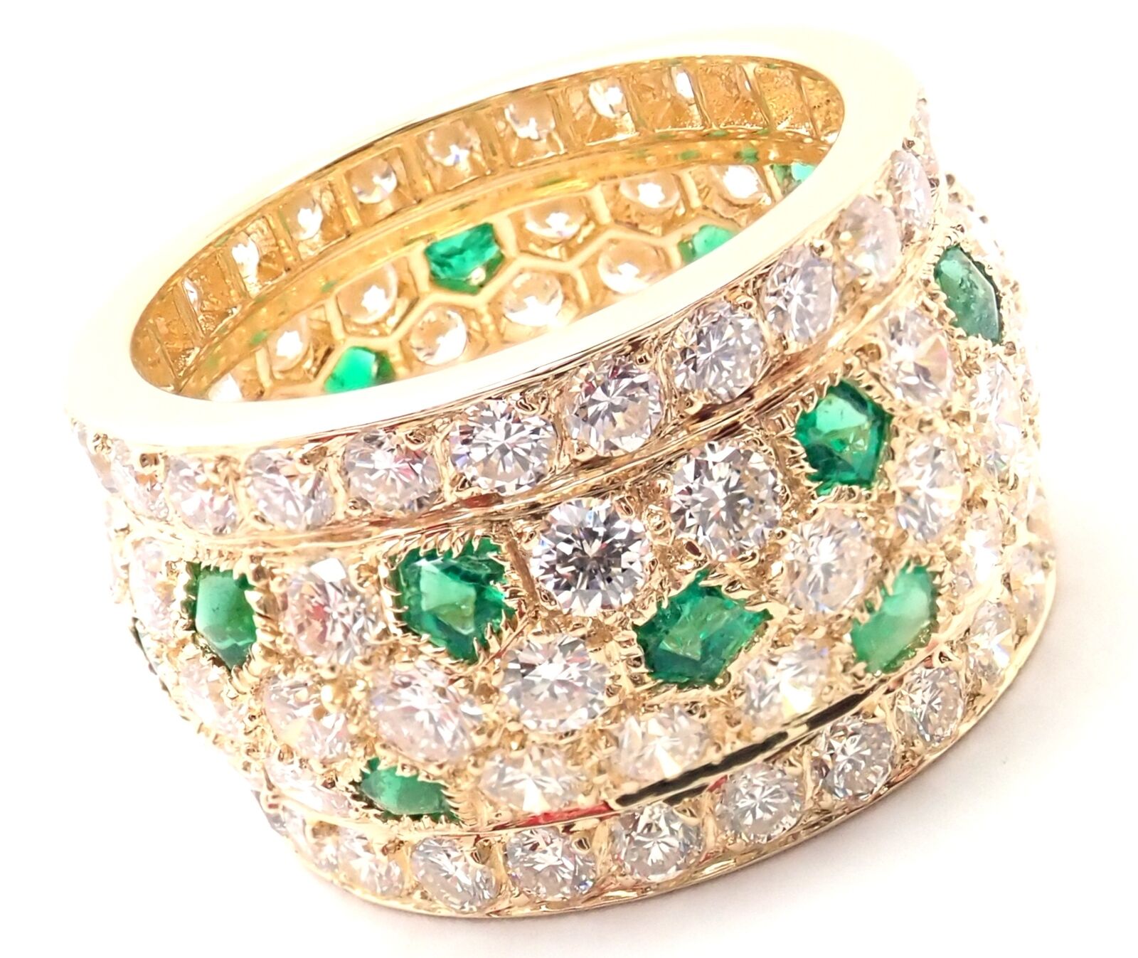 Vintage cartier outlet emerald ring