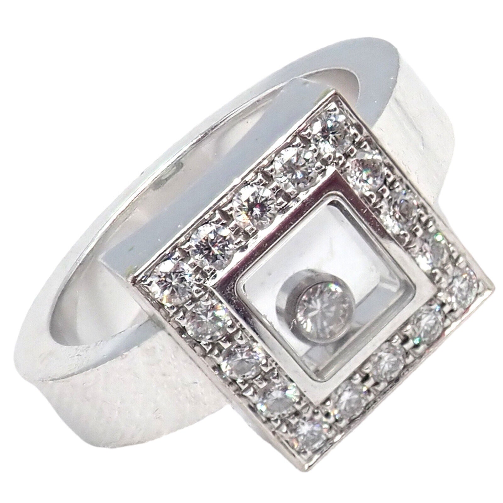 Chopard floating diamond cheap ring