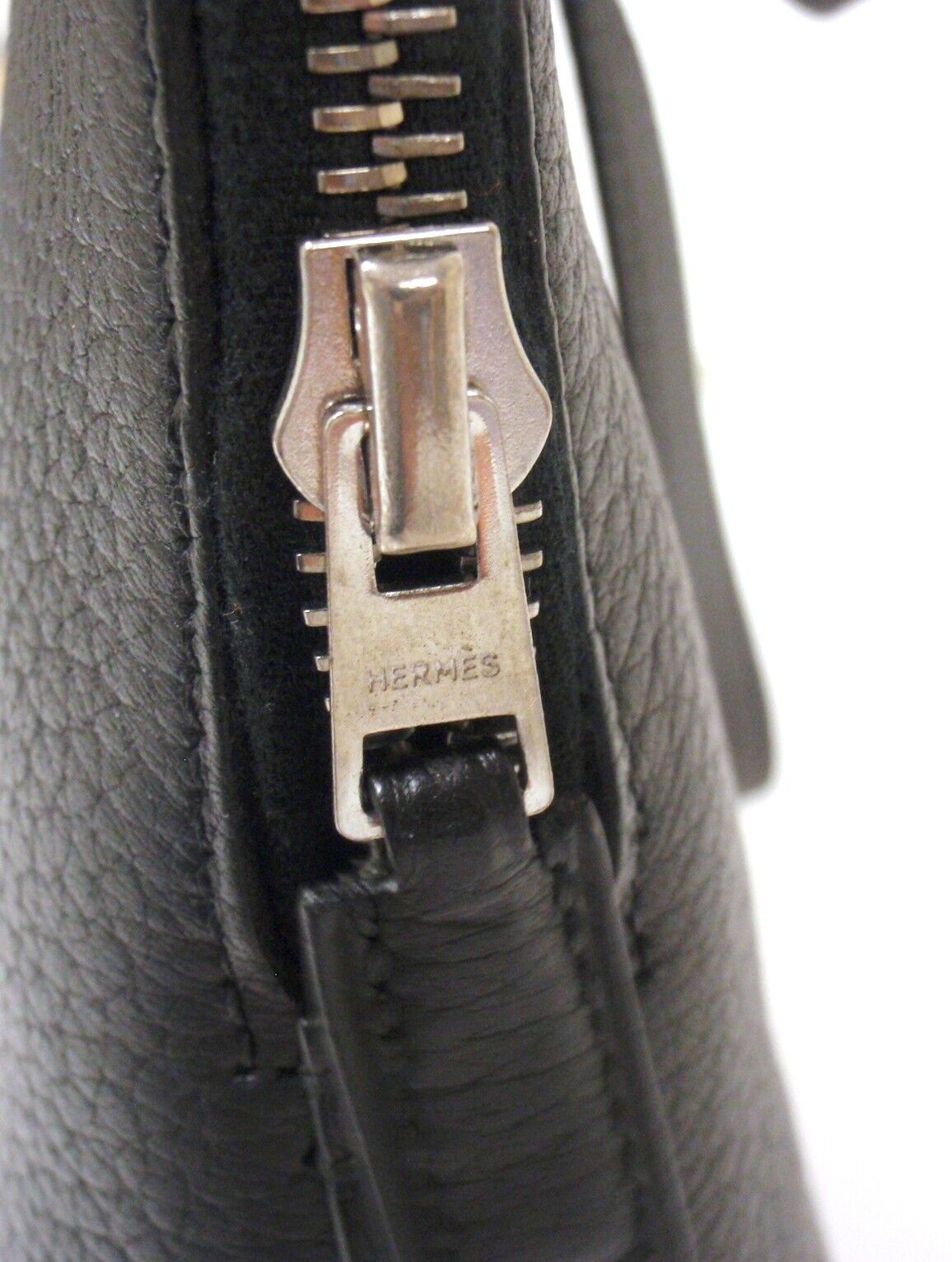 Hermes Clothing, Shoes & Accessories:Women:Women's Bags & Handbags EXCELLENT CONDITION HERMES BLACK CHEVRE LEATHER ESCAPADE HANDBAG
