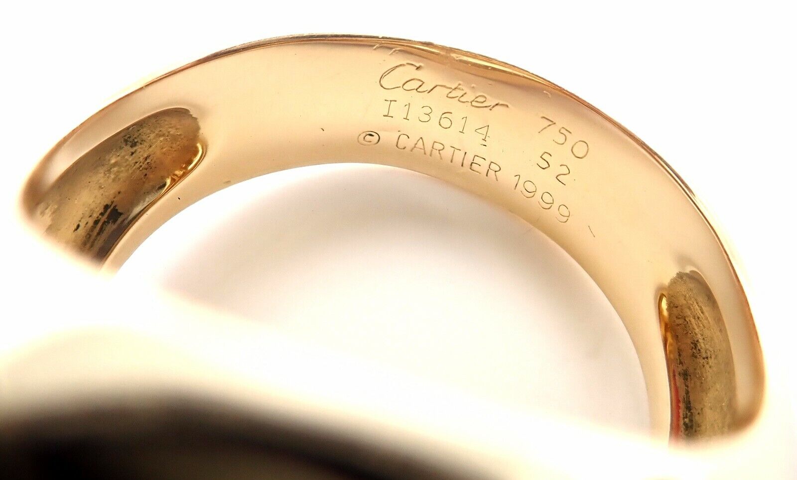 Cartier Jewelry & Watches:Fine Jewelry:Rings Rare! Authentic Cartier 18K Yellow Gold High Polish Large Dome Ring