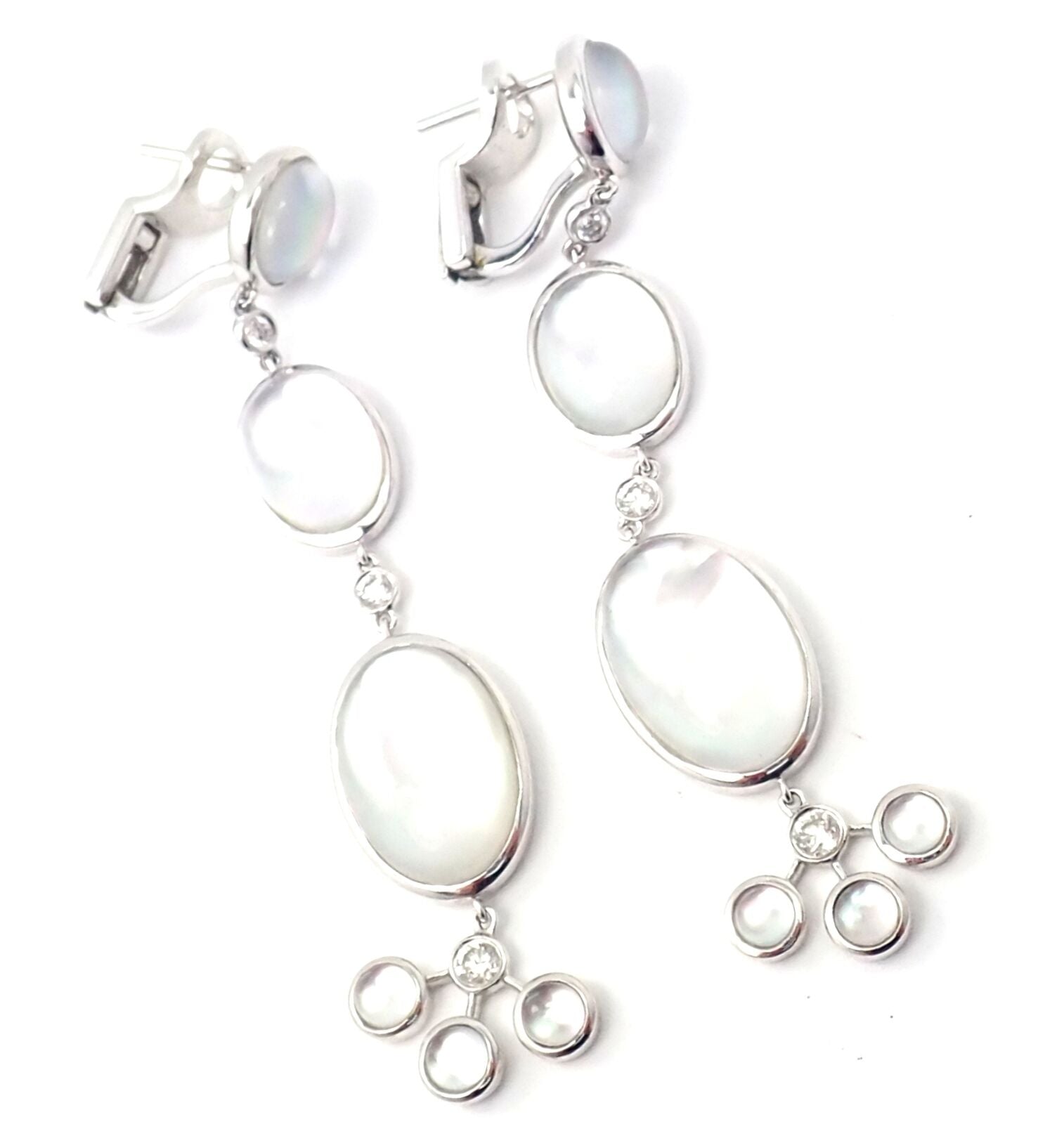 Ivanka Trump Jewelry & Watches:Fine Jewelry:Jewelry Sets Ivanka Trump Bubble 18k Gold Diamond Crystal MOP Set Necklace Bracelet Earrings