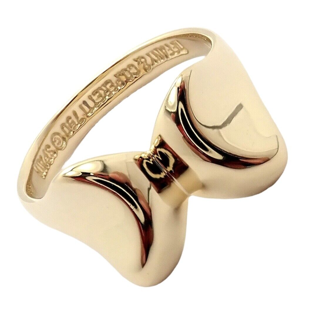 Tiffany & Co. Jewelry & Watches:Fine Jewelry:Rings Tiffany & Co. 18k Yellow Gold Peretti Butterfly Bow Ring Sz 5.5