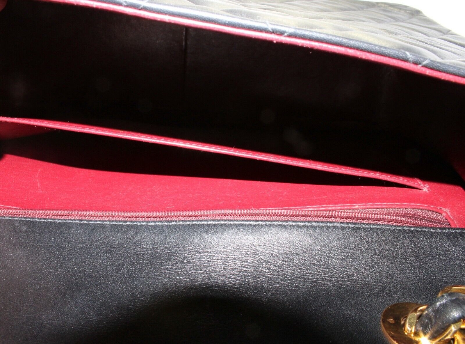 1995 Chanel Jumbo XL Maxi Black Quilted Lambskin Single Flap