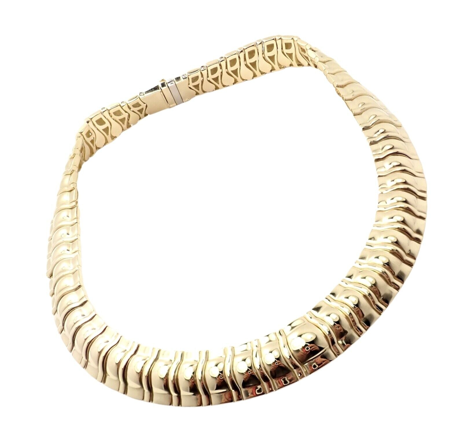 Fortrove Jewelry & Watches:Fine Jewelry:Necklaces & Pendants Authentic! Piaget 18k Yellow Gold Classic Thick Limited Edition 1990 Necklace