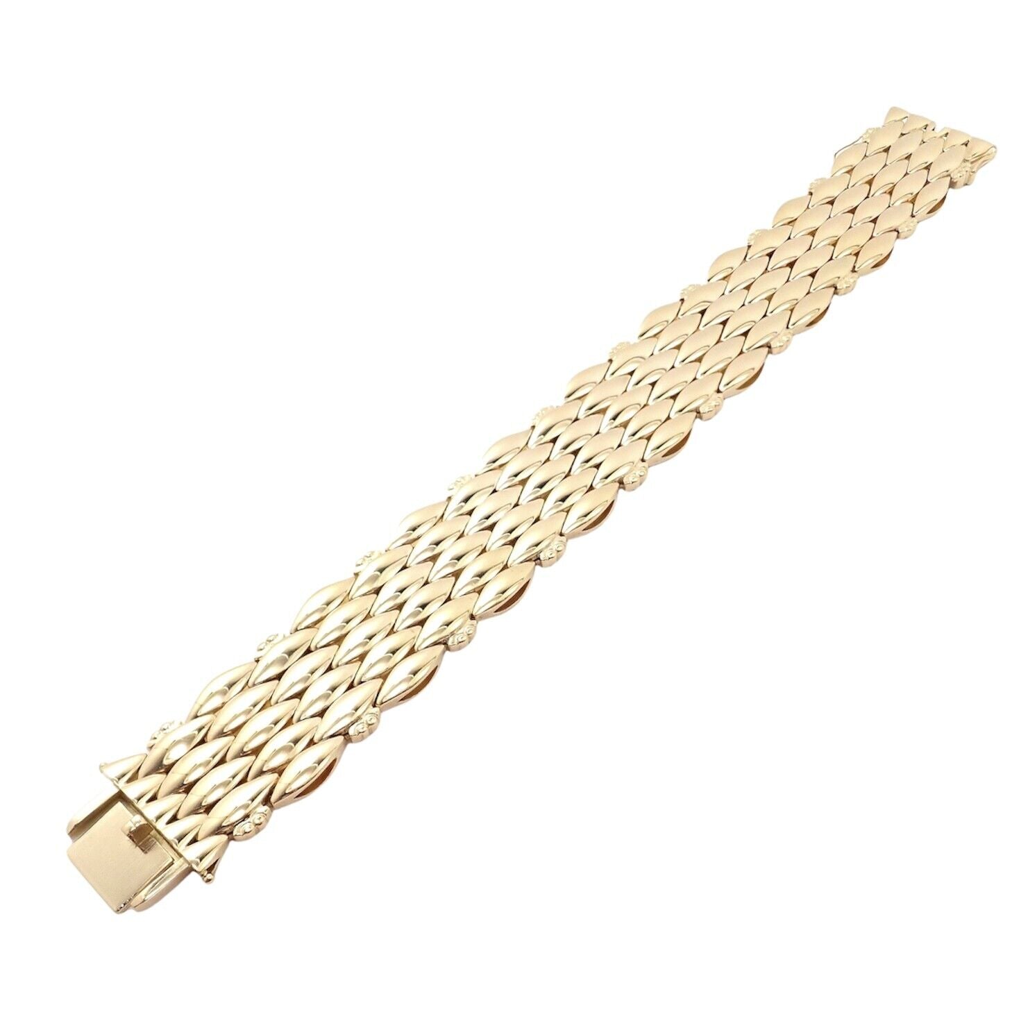 Georg Jensen Jewelry & Watches:Fine Jewelry:Bracelets & Charms Rare! Georg Jensen by Harald Nielsen 18K Yellow Gold Bracelet 1930's 1086