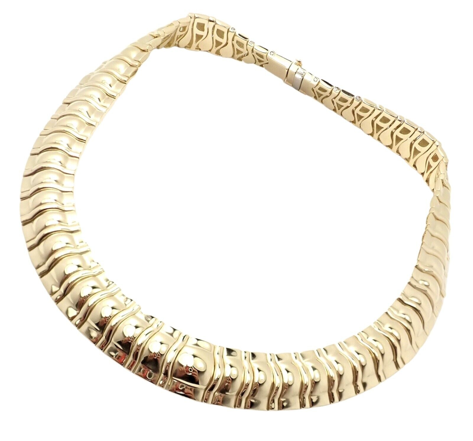 Fortrove Jewelry & Watches:Fine Jewelry:Necklaces & Pendants Authentic! Piaget 18k Yellow Gold Classic Thick Limited Edition 1990 Necklace