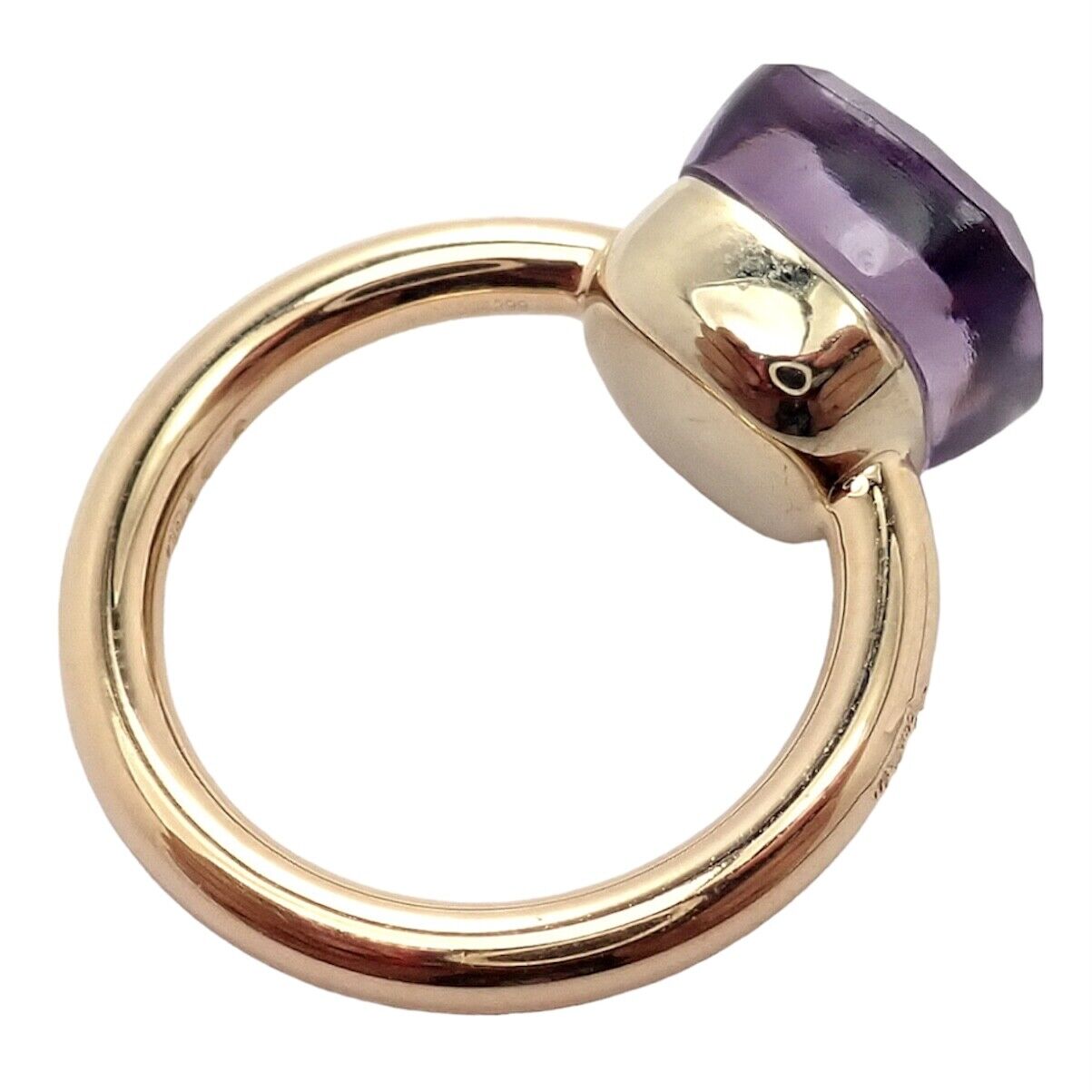 Pomellato Jewelry & Watches:Fine Jewelry:Rings Authentic! Pomellato Nudo Classic 18k Yellow Gold Amethyst Ring