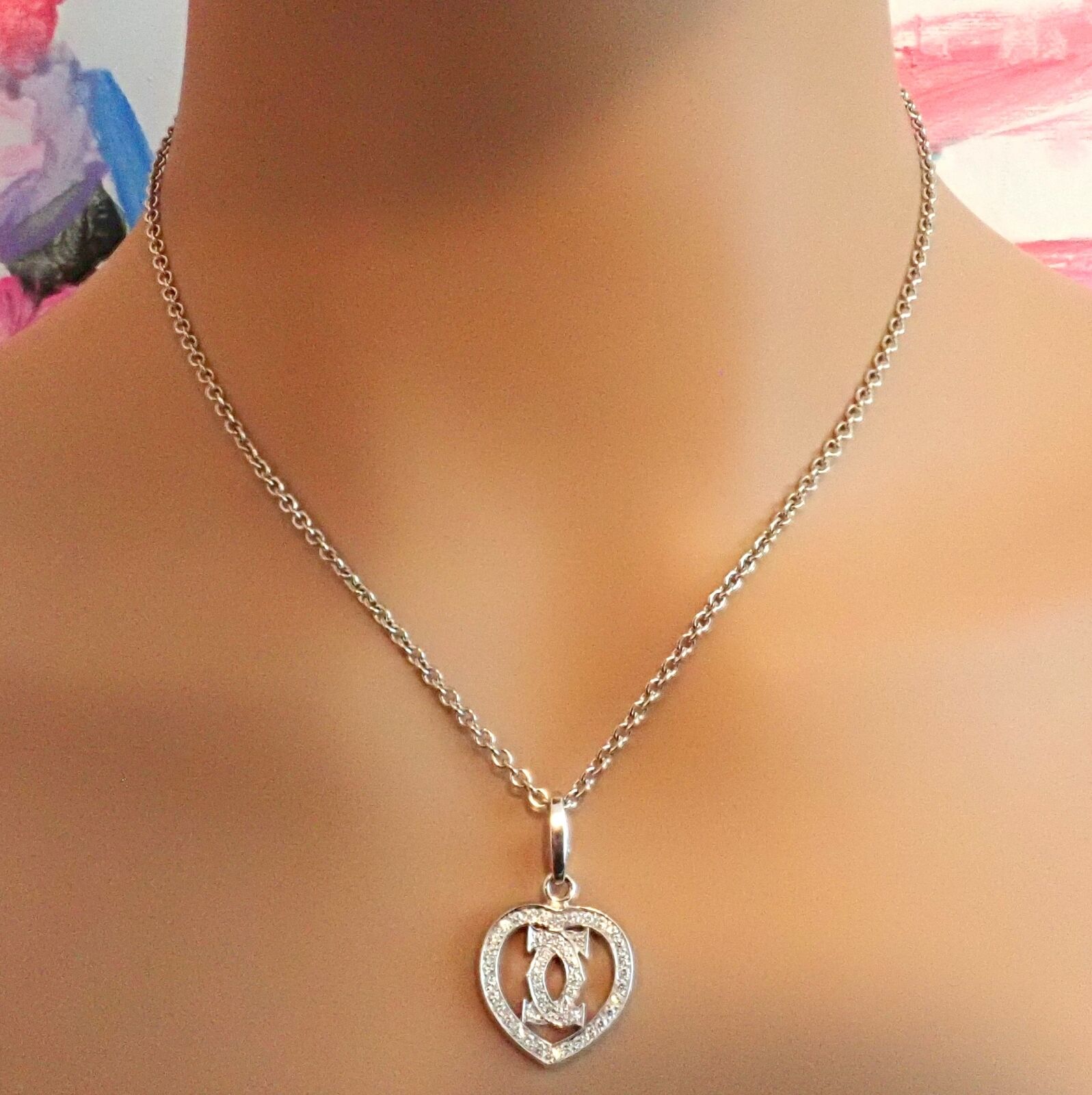 Cartier locket online pendant