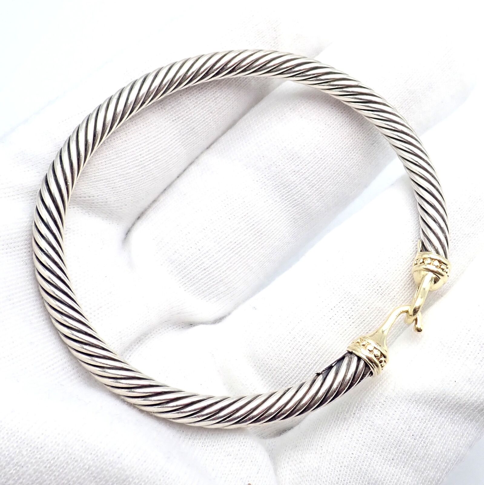 David Yurman Bracelet Classic Golden hook high quality