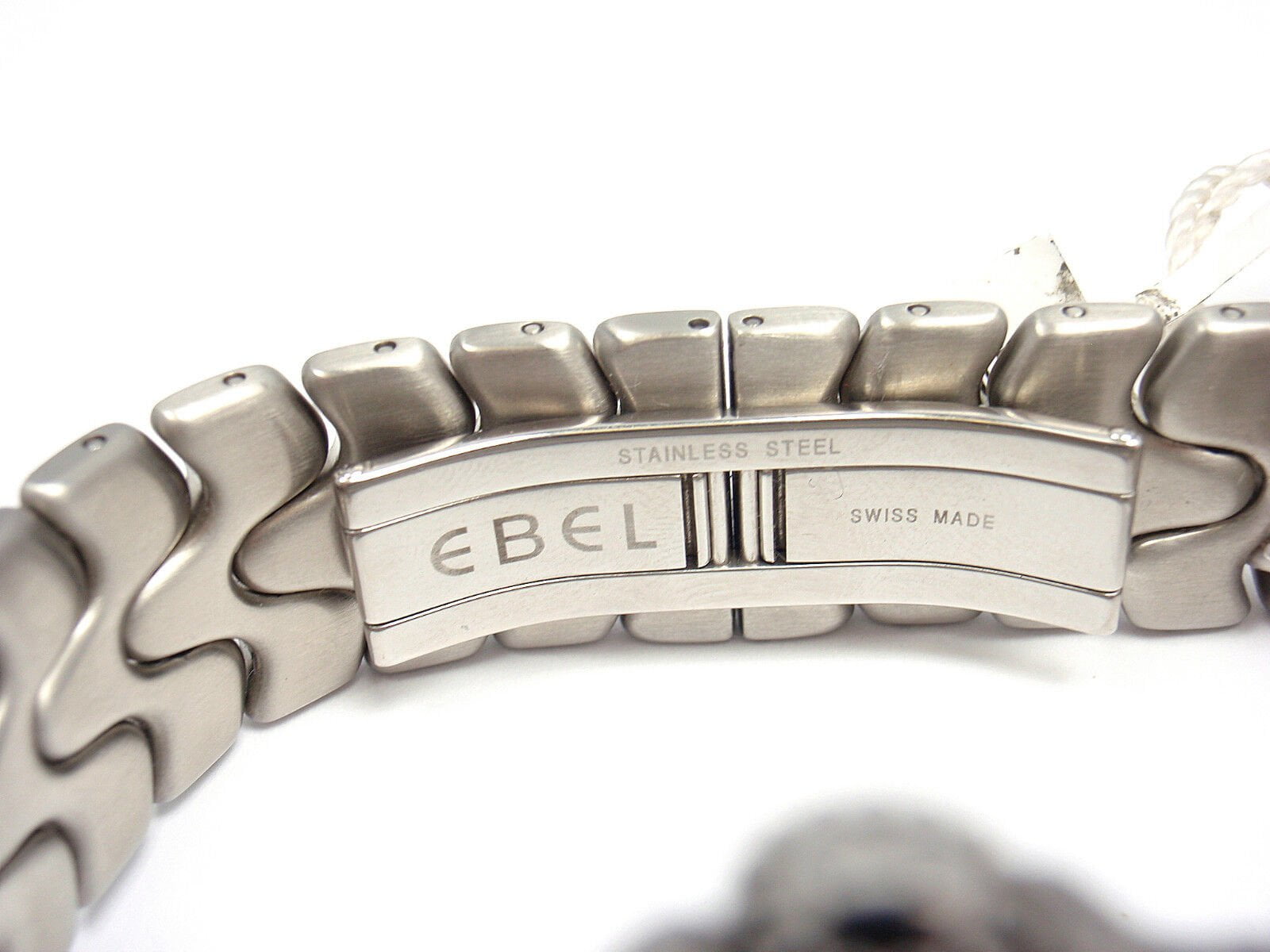 Ebel Jewelry & Watches:Watches, Parts & Accessories:Watches:Wristwatches SHARP! AUTHENTIC EBEL STAINLESS STEEL BLUE DIAL SPORTWAVE WORLD TIME WATCH